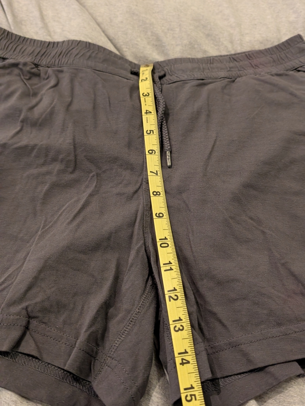 Faherty Slate Gray Drawstring Shorts - Picture 6 of 6